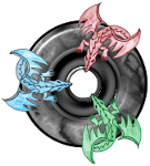 Simoe — Wappenbild der drei Drachen